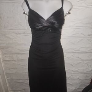 Ruby Rox Elegant Black Strapless Dress